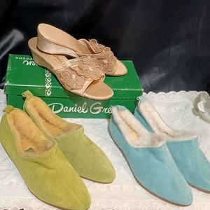Sold Vintage Daniel Green slippers